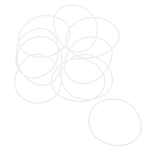 BIUDECO Guarnizioni per Installazione Occhiali Set 10 Pezzi Design Anti-Crepa per Riparazione e Lavorazione Occhiali Accessori Pratici e Sicuri per Uso Personale