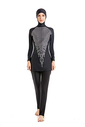 Ba�ador musulm�n para mujer o ni�a, traje de ba�o muslim Swimwear para ni�as, modesta, manta completa para Beachwear Burqini