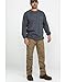 Ariat Male FR M5 Straight Stretch DuraLight Canvas Stackable Straight Leg Pant Field Khaki 32W x 34L