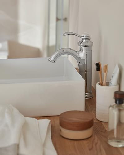 Mitigeur lavabo réhaussé Jacob Delafon Fairfax chrome E72091-CP
