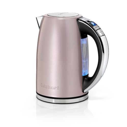 Cuisinart Bouilloire électrique Multi-Températures - Ébullition rapide - Sans fil - Rose - Fini...