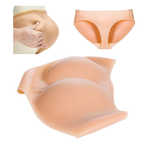 WDLYDMM Silicone Seamless Butt Hip Enhancer Panties Women's Silicone Butt Lifter Realistic Hip Panties Without Padding (XXL-1000g)