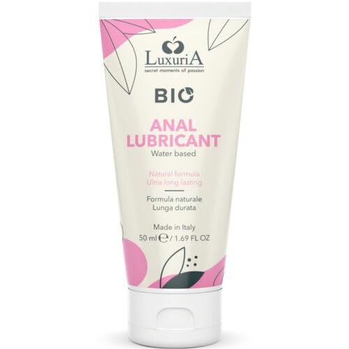 BIO Anal Lubricante Íntimo a Base de Agua | Hidratación Prolongada Gracias a Sus Extractos Naturales | Ayuda a Prevenir la Irritación