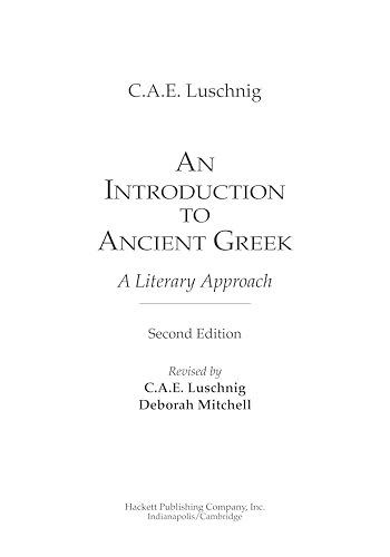 An Introduction to Ancient Greek: A Literary Approach - Image 4