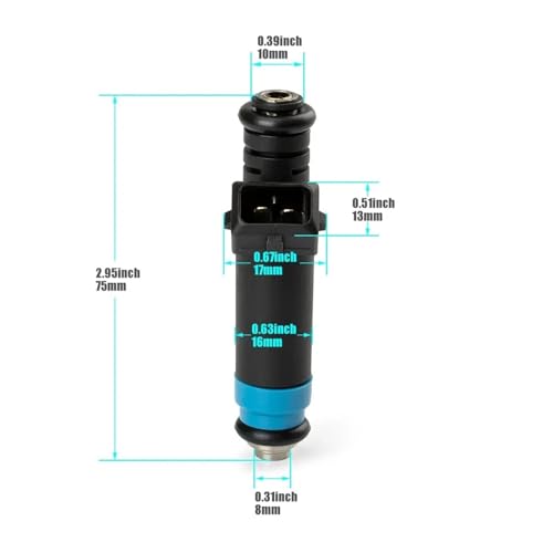 Inyectores de alta impedancia 850cc para un flujo de combustible estable en Ford y Buick 2