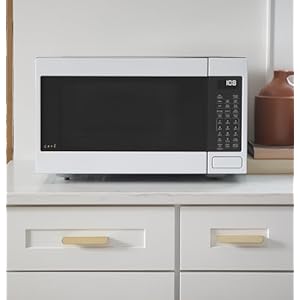 Cafe ceb515p4nwm countertop convection microwave oven broil auto cook roast defrost warm scan to cook wifi connectivity 1000 watts smart home kitchen essentials new 15 cu ft matte white  urban country home decor