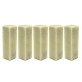 HEALIFTY 5pcs Chinese Seal Stone chop Seal Calligraphy Qingtian Stone Chinese Seal Tools 1.5x1.5x5cm Size m