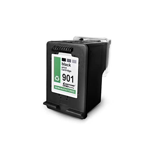 Eurotone 1x Patrone für HP 4500 ersetzt 901XL BK Schwarz Black Tintenpatrone Cartridge Ink Eurotone 1x Patrone für HP 4500 ersetzt 901XL BK Schwarz Black Tintenpatrone Cartridge Ink
