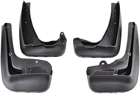 ZhangJW 4 Piezas Guardabarros de Coche para BMW 3 Series F30 F31 2012-2016, Delanteros Traseros Faldillas Antibarro Salpicaduras Protección Accesorios