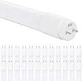 CLAR - Tubo Neon LED 60 cm T8 10W, Tubo LED 60cm, Bianco Naturale 4000ºk (Pack 25)
