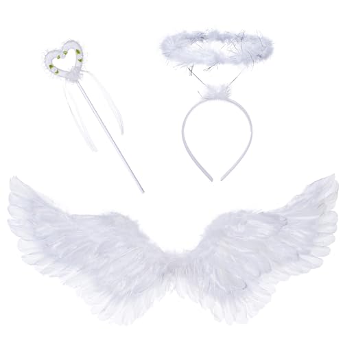 Disfraz completo de ángel para niñas Irtysh miniatura 5