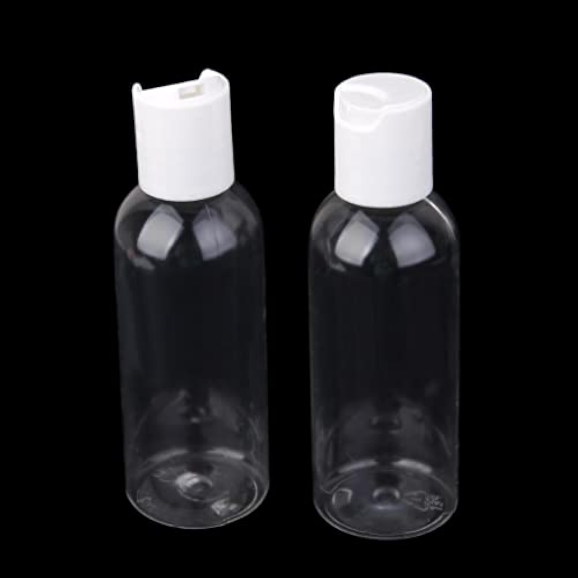 Pack of 6 Travel Mini Plastic Transparent Makeup Containers