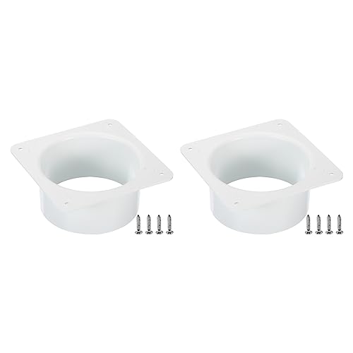 PATIKIL 100 mm �_�N�g�ڑ��t�����W 3�� �����@�ʋC�ǃv���[�g �����`-���E���h �����_�N�g�v���[�g �g�[ ��[ ���C��p �z���C�g