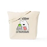 CafePress Pet Sitter Extraordinaire Tote Bag Reusable Natural Beige Canvas Shopping Bag