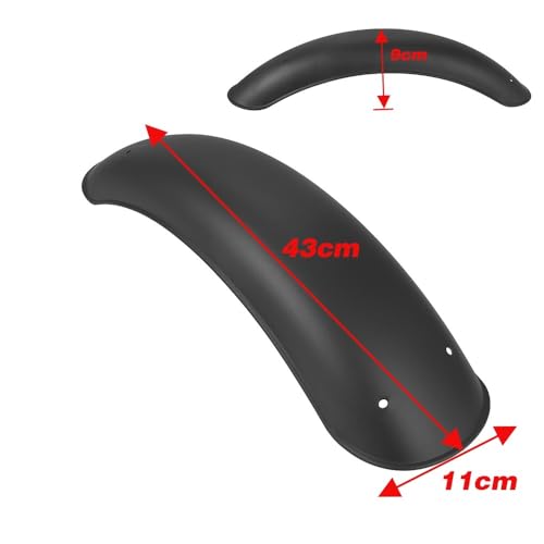 Garde-Boue Hugger Moto Solution contre Projections d'Eau et Amortisseur Sali