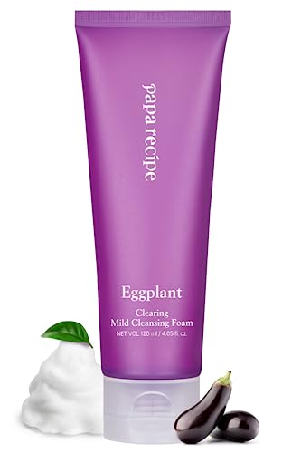 Papa Recipe Eggplant Clearing Mild Cleansing Foam 120ml - Image 2