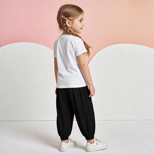 Kids' Breathable Quick Dry Ice Silk Mosquito Pants Kids, Loose Anti-Mosquito, Sun Protection, Elastic Waist, Cuffed Ankles3