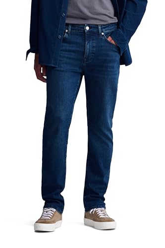 Bridge Men's Regular Rise Straight Leg Jeans