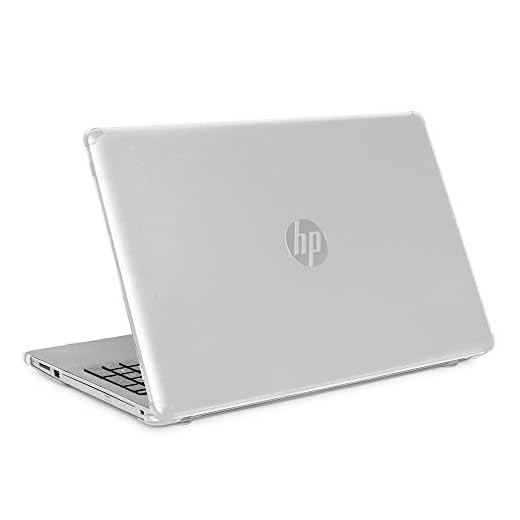 mCover Coque Rigide pour Ordinateur Portable HP 15s-fqxxxx/15s-eqxxxx/15-DYxxxx/15-EFxxxx/15-DWxxxx Series 15,6" (**Pas pour Tout Autre Ordinateur Portable**) (Transparent)