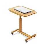 tabla Altura overbed ajustable es ajustable a partir de la cual es ideal para una variedad de usos y preferencias del usuario