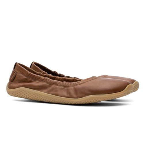 Vivobarefoot Womens Asana Yin Ballerina Leather Shoes