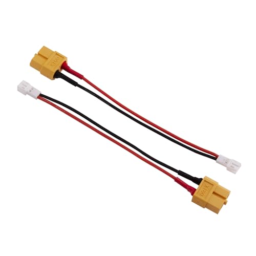 5 adaptadores hembra XT60 a JST-PH2.0 22awg 10cm miniatura 2