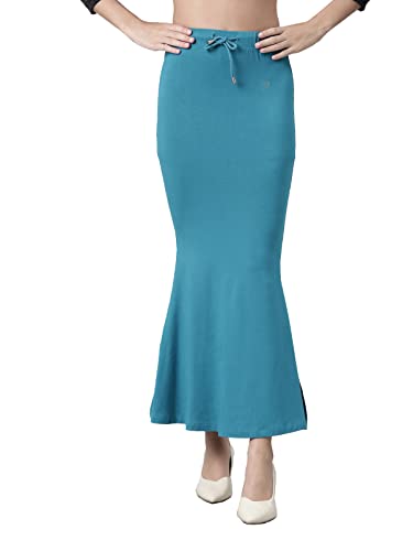 Image of TWIN BIRDS Saree Shapewear for Women | Super Soft Viscose Elastane Saree Petticoat Skirt | Stretchable & Comfortable SareeShaper