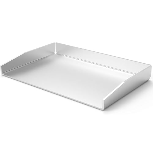 ELITE BBQ 30x20 cm Grill Plancha, Edelstahl Plancha 30x20, Teppanyaki Grillplatte für Gasgrill, Hochwertige 4mm Edelstahl Plancha Platte, Smash Burger BBQ Board für Gas- und Holzkohlegrills