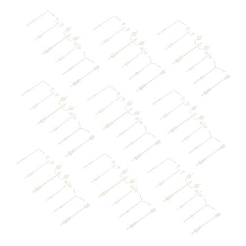 HOMSFOU 60pcs DIY Table Model Light Set Lamp Ornament for Home Office and Landscape Decoration