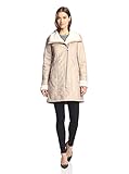 7 For All Mankind Women's Faux-Shearling Coat, Cream, X-Large