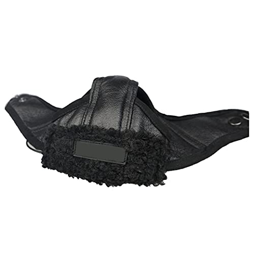 Froiny Dog Pilot Hat Funny Pet Cosplay Cap Dog Halloween Costume Hats Small Dog Winter Warm Caps Black #TOP1