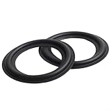 Comprend deux pièces : chaque paquet contient deux anneaux en caoutchouc noir, parfaits pour restaurer la qualité sonore de vos haut-parleurs.