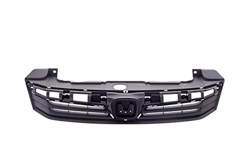 JustDrivably Replacement Parts Front Grille Grill Assembly Black Shell And Insert Compatible With Honda Civic 2012 Sedan