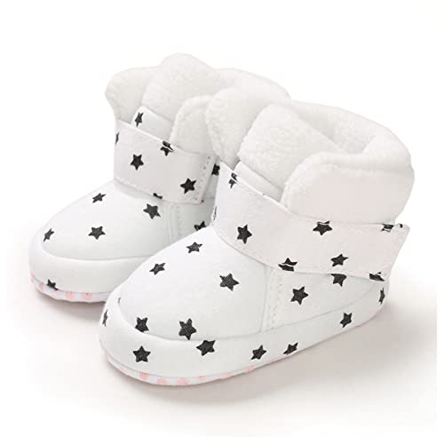 Baby Ankle Shoes Children Baby Boots Boys Girls Cotton Shoes High Top Cotton Wool Warm Flat Non Slip Hook Loop2