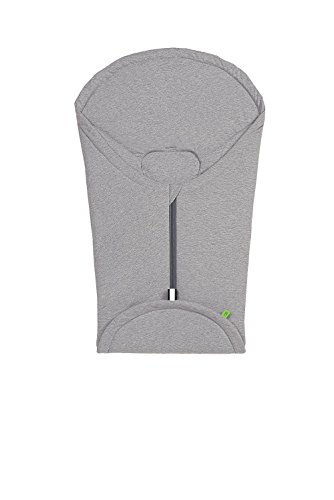 Odenwälder Jersey Schalensäckchen für Schalensitz Gruppe 0, Farbe:melange silber