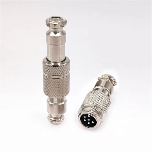 Conector circular GX12 de 7 pines macho con rosca de 12 mm tipo RS765 5