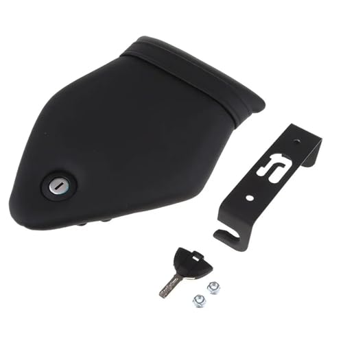 Asiento trasero de cuero negro de alta resistencia para BMW S1000RR 09-17