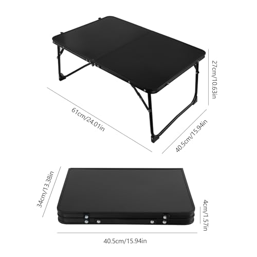 Table de camping pliable compacte et légère avec pieds stables - 4