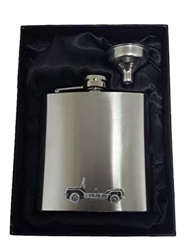 Flasque Moke en effet étain 177ml pour les amateurs de style britannique classique