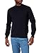 Produktbild Maerz Herren März Strick Stehkragen Navy 100% Merino Superwash Pullover, Blau (399), 54 EU