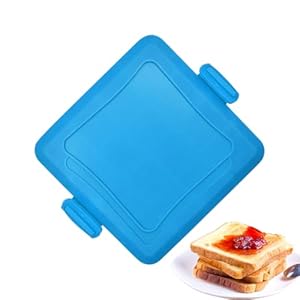 Sandwichmaker -Sandwichtoaster for sandwich without stirrup -Coated -Toaster | Sandwich Toaster | Sandwich Toaster | Portable Kitchen Gadget for Breakfast, Student Dorm, Beach,
