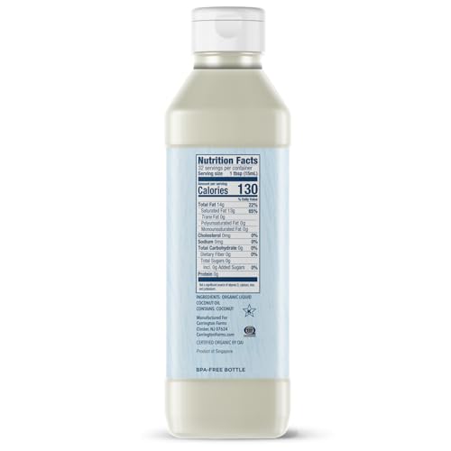 Carrington Farms - Coconut Cooking Oil Unflavored 16 Fl. Oz.
