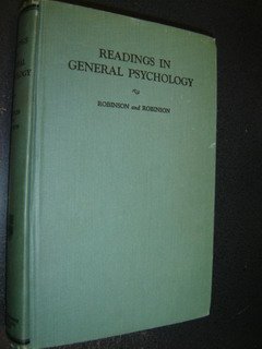 Unknown Binding Readings in general psychology Book