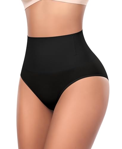 Image of Werena Tummy Control Shapewear Underwear for Women High Waisted Body Shaper Panties Shaping Briefs