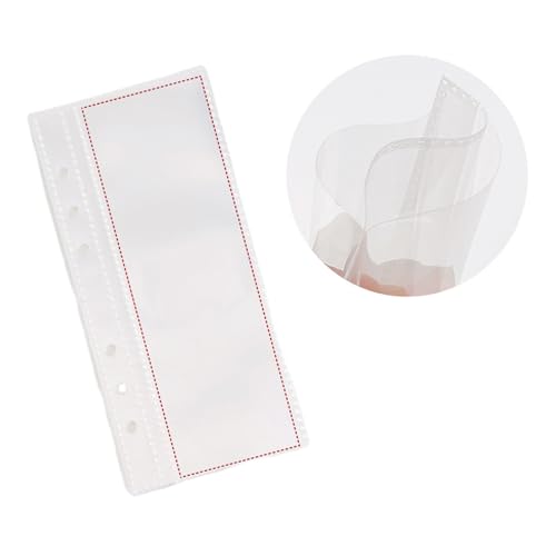 6ホールPVCバインダーカバーリングカード主催者バインダーカバーまたは10pcsホールパンチポケット用と写真ストレージアルバム