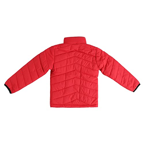 Image of Instafab Girl's Bomber Jacket |Warm Quilted Bomber Puffer Hood Jacket Coat Kids Jacket |Winterwear |Light Weight | Front Open | Full Sleeves |Handwash