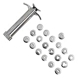 Alipis Polymer Clay Tonextruder Satz 19 Loch Handlicher Ton Quetscher aus Kunststoff für...