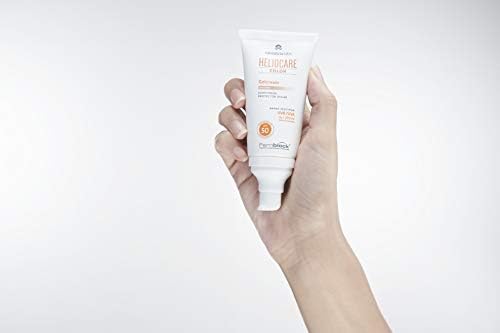 Heliocare Colour Gelcream Brown SPF 50 50ml / Sun Cream For Face / Daily UVA and UVB Anti-Ageing Sunscreen Protection / Combination, Dry, Oily and Normal Skin Types / Natural-looking foundation coverage