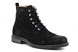 Eleven - Botines CORVETTE - Botines para Hombre de Piel - Color Negro - Talla: 42