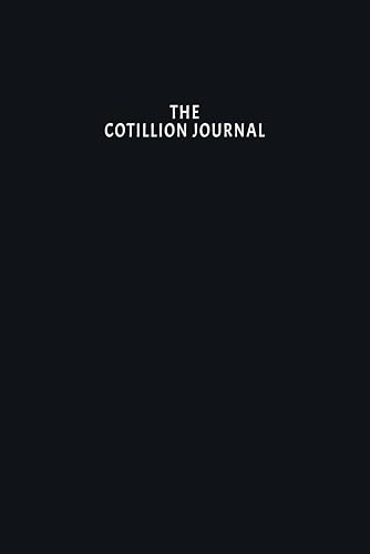 The Cotillion Journal - A comprehensive organizer for Cotillion and Debutante ball participants and parents
